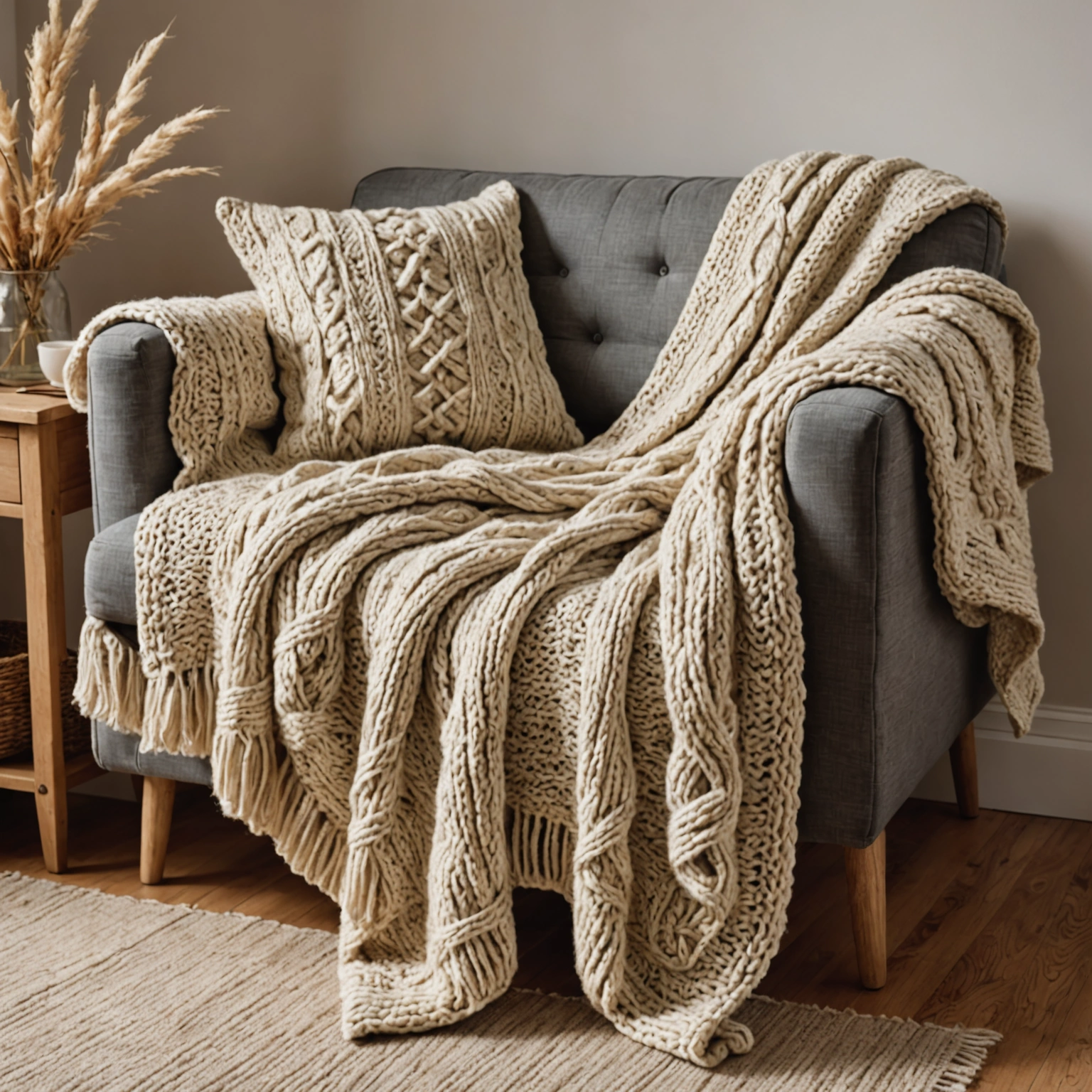 Как связать плед спицами: Простые схемы вязания пледа спицами для начинающих