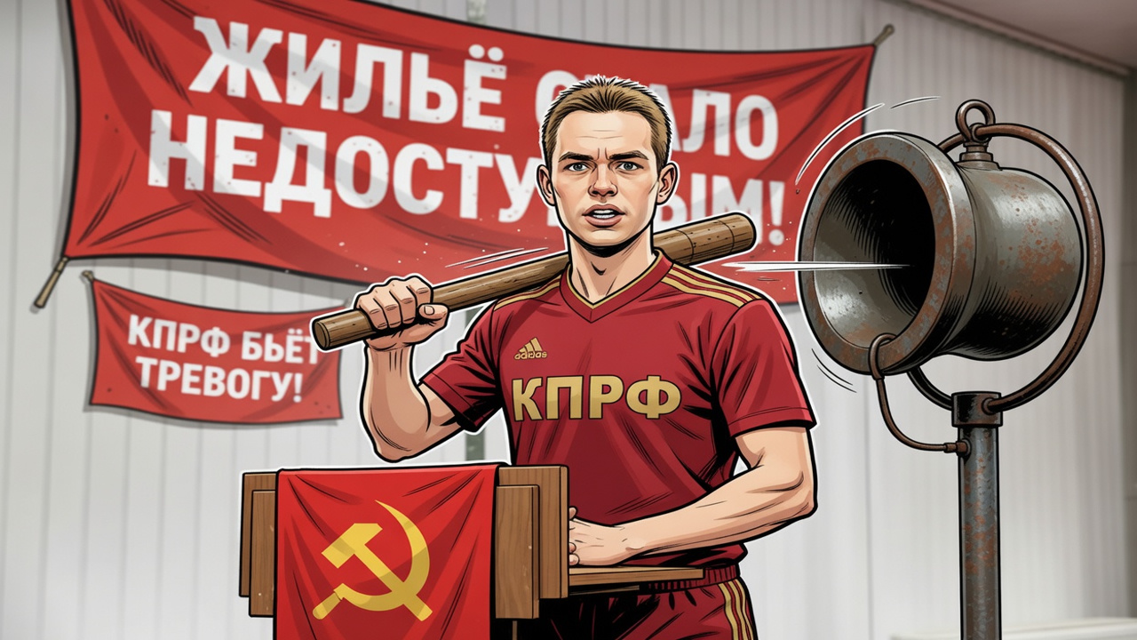 КПРФ бьёт тревогу. Жильё стало недоступным!