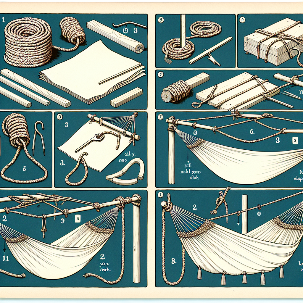 Как сделать гамак: Полное руководство