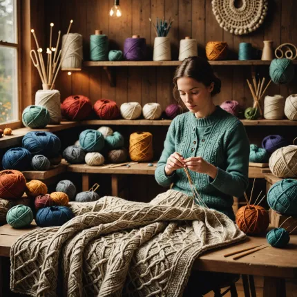 Искусство вязания: удивительный мир необычных кос спицами и схем их исполнения