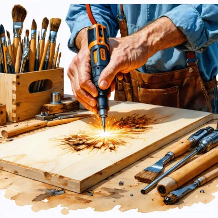 Как работает выжигание по дереву? Разбираемся в деталях